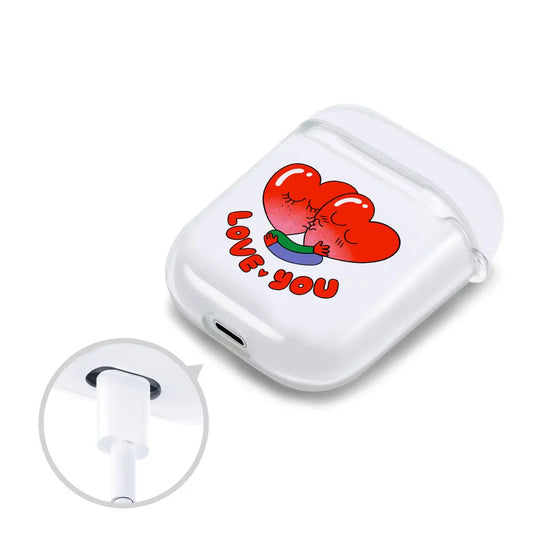 Compatible with Apple, For Airpods Pro Case Silicone Headphone Protective Bumper Funda for Airpods Pro 3 Transparent TPU Earphone Air Pods Cover WAUTTON