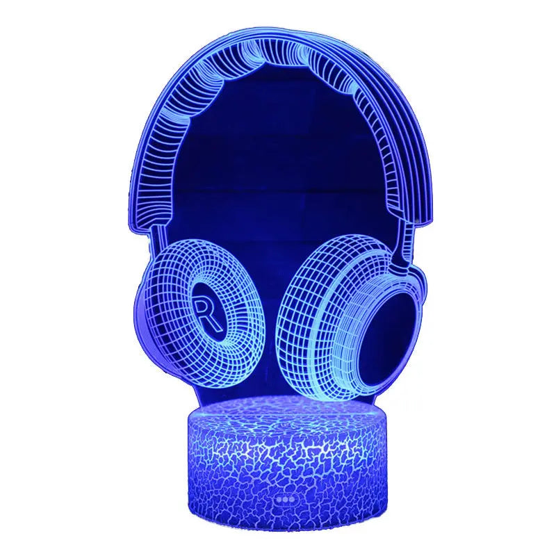 USB Atmosphere Light Bedroom Touch Table Lamp PS4 Light WAUTTON