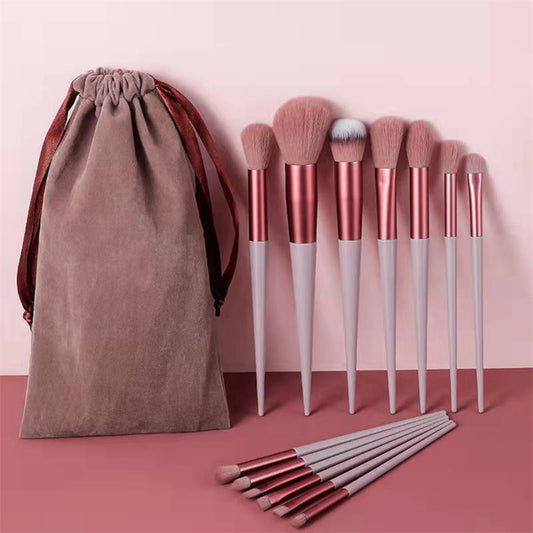 13Pcs Makeup Brush Set Make Up Concealer Brush Blush Powder Brush Eye Shadow Highlighter Foundation Brush Cosmetic Beauty Tools WAUTTON